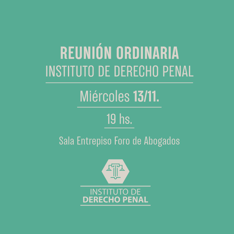 INSTITUTO DE DERECHO PENAL