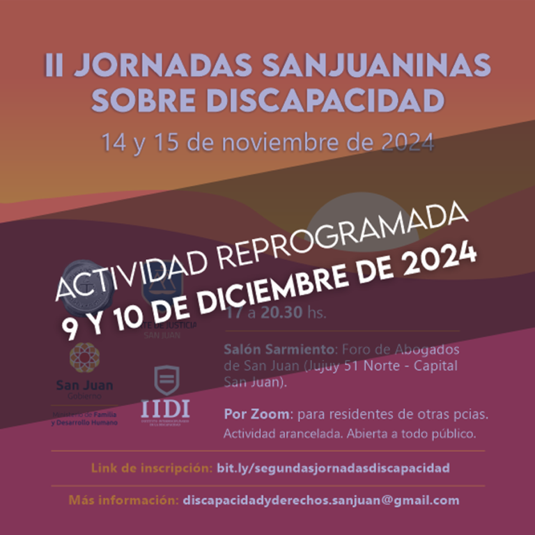 ACTIVIDAD REPROGRAMADA