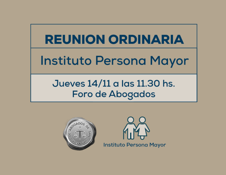 INSTITUTO DE LA PERSONA MAYOR