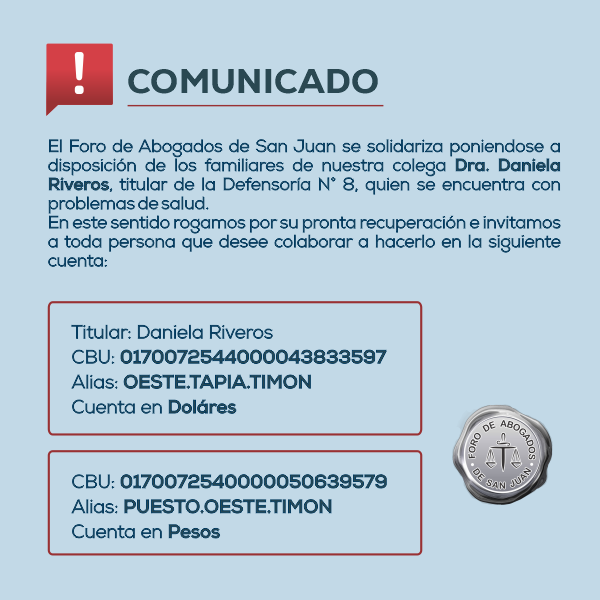 COMUNICADO