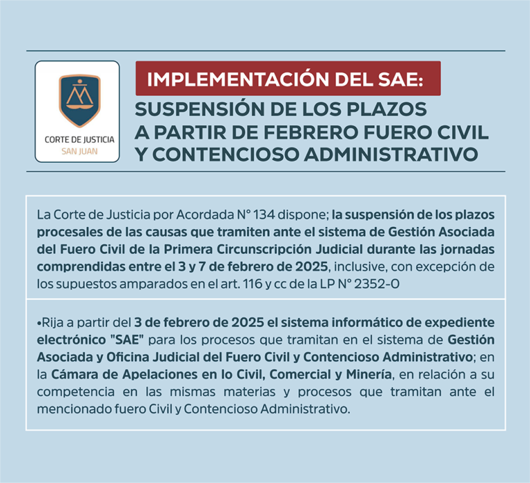 IMPLEMENTACION DEL SAE