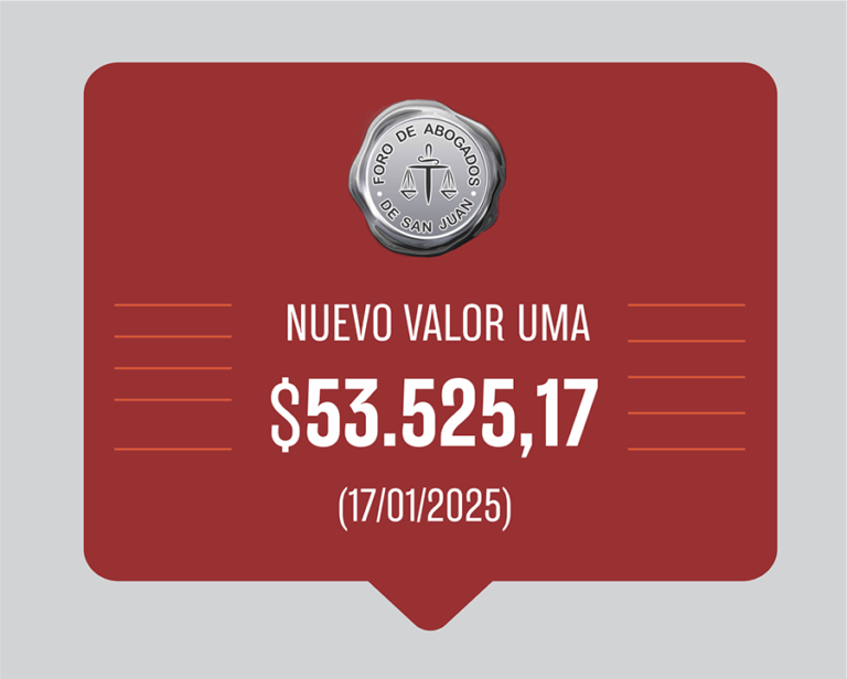 NUEVOS VALORES UMA 17/01/2025