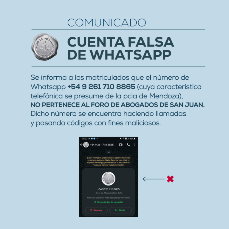 COMUNICADO URGENTE