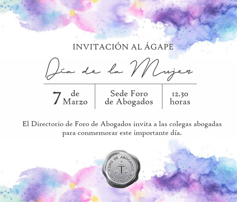INVITACION DIA DE LA MUJER