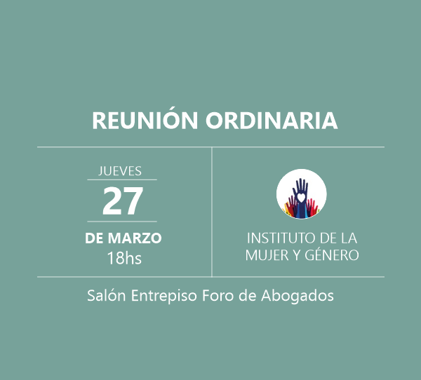 INSTITUTO DE LA MUJER Y GÉNERO INVITA