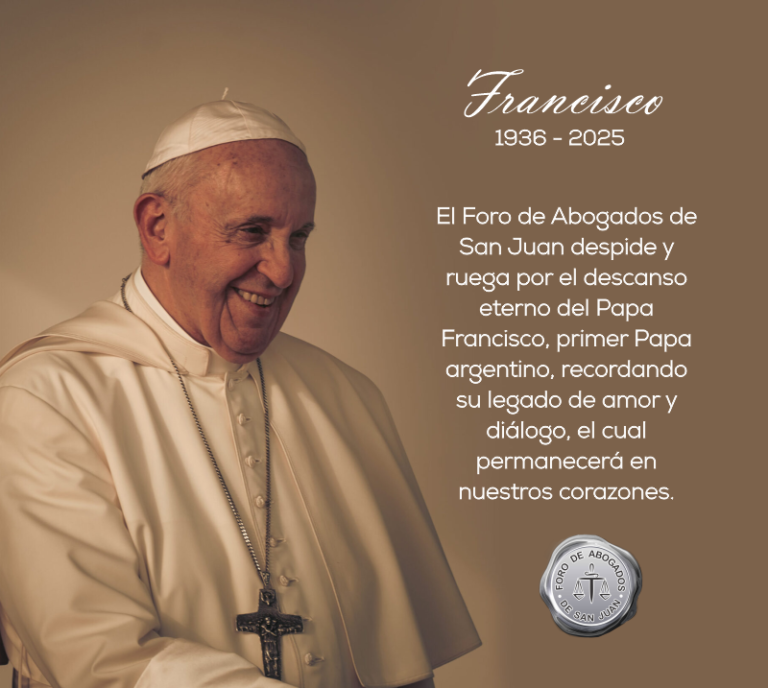 RECORDATORIO PAPA FRANCISCO