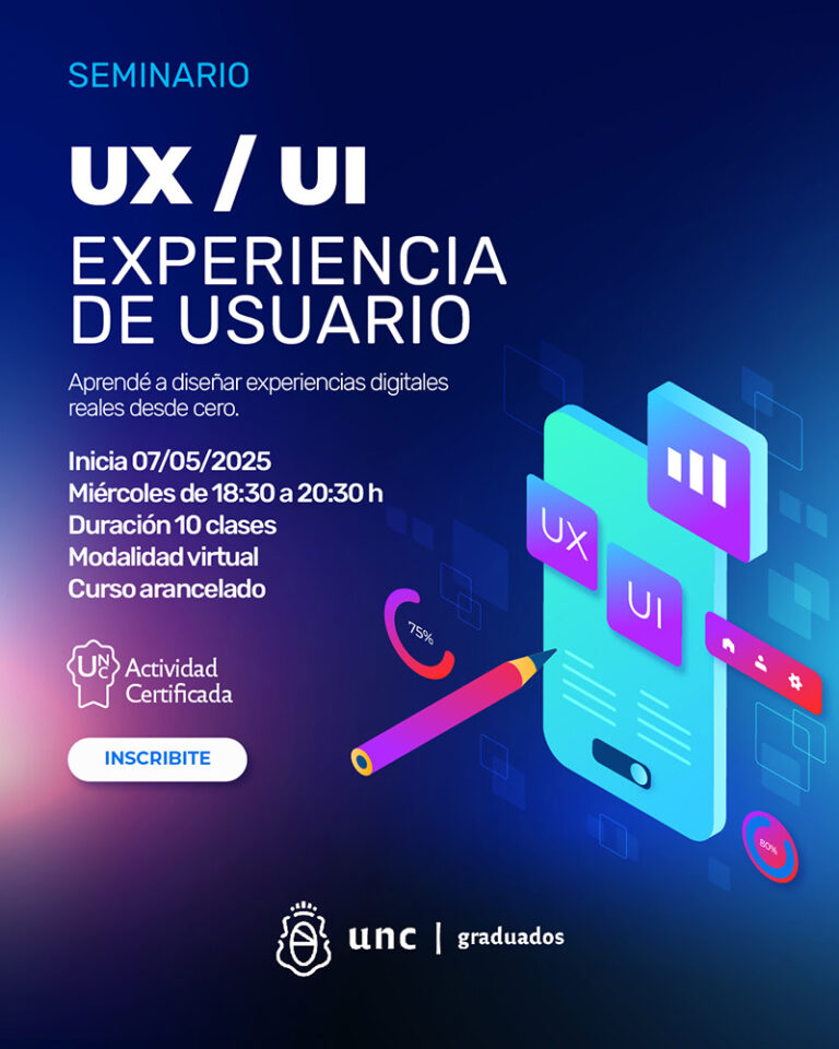 Nuevo Seminario UX y Experiencia de Usuario