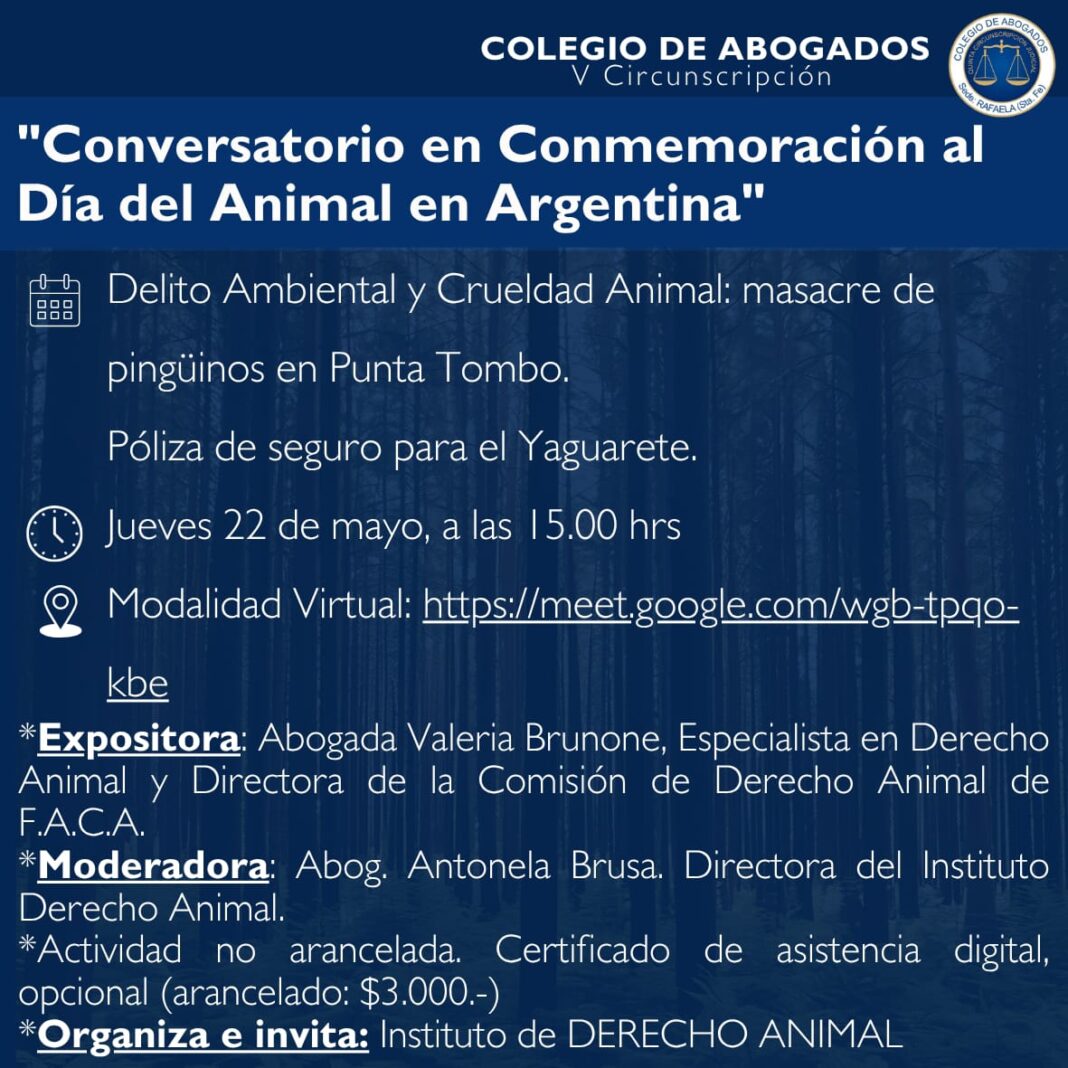 Conversatorio Día del Animal