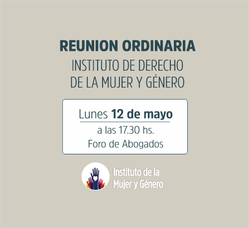 REUNION ORDINARIA INSTITUTO DE LA MUJER Y GENERO