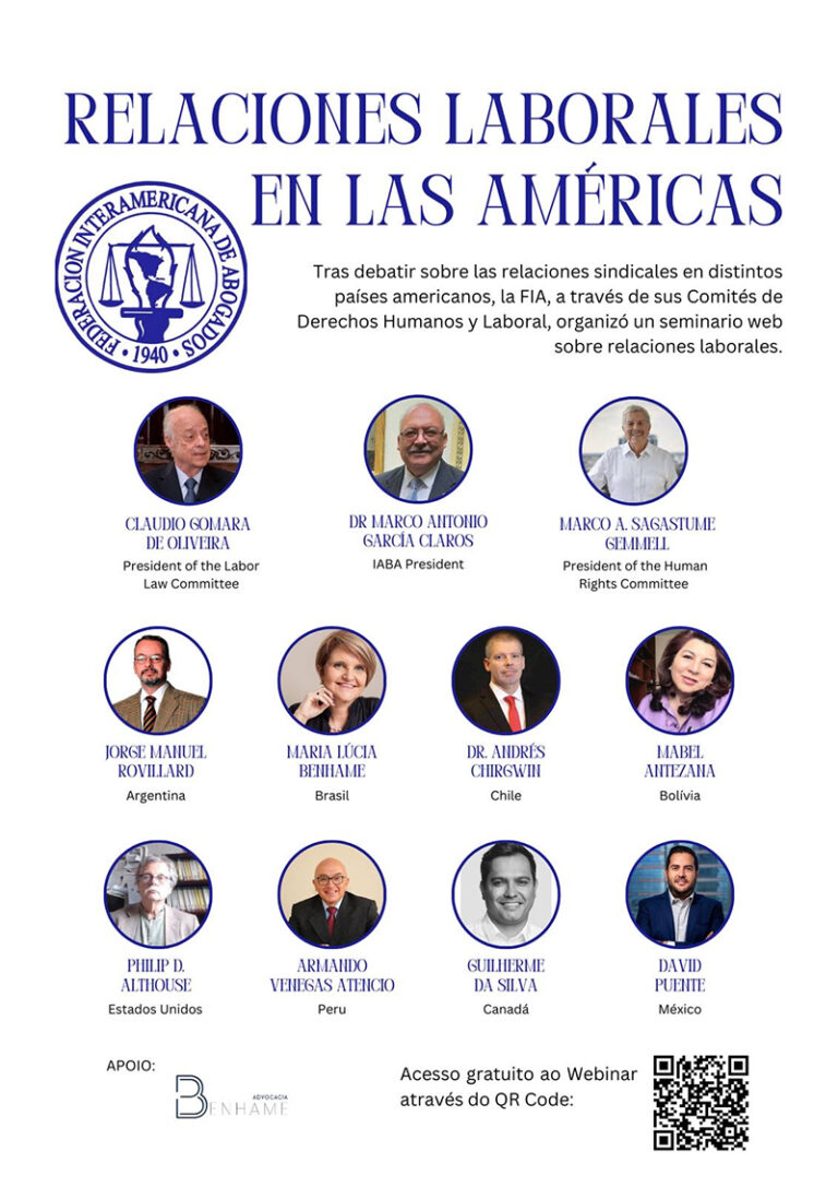 Relaciones Laborales en las Américas – 8 de Mayo