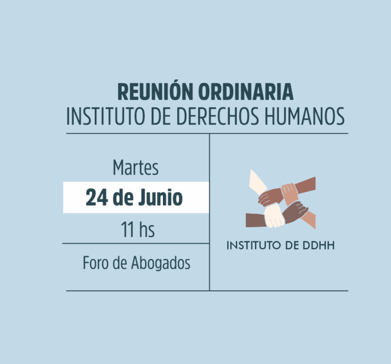 INSTITUTO DE DERECHOS HUMANOS, INVITA
