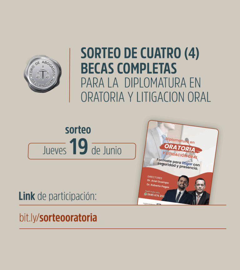 SORTEO DE 4 BECAS
