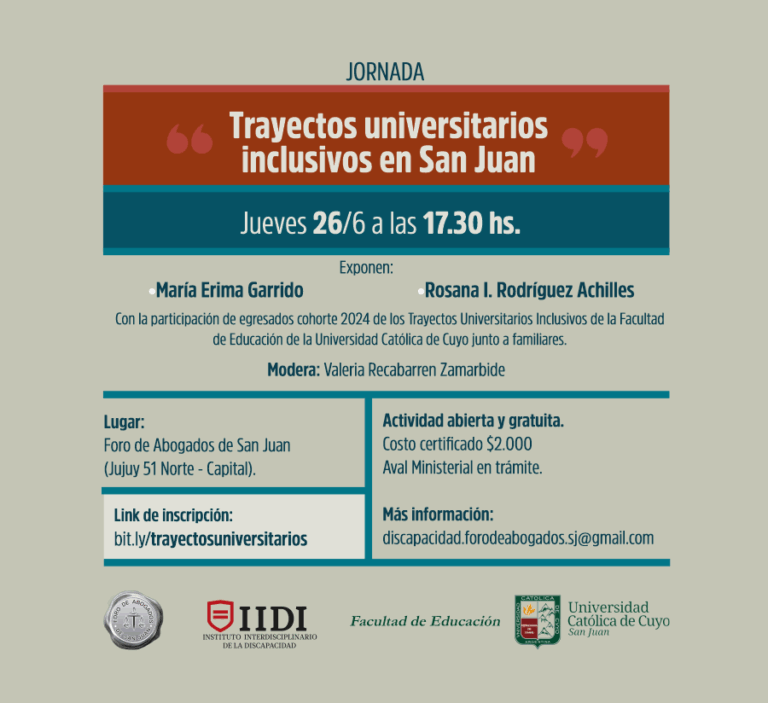 INSTITUTO DE DISCAPACIDA, INVITA: