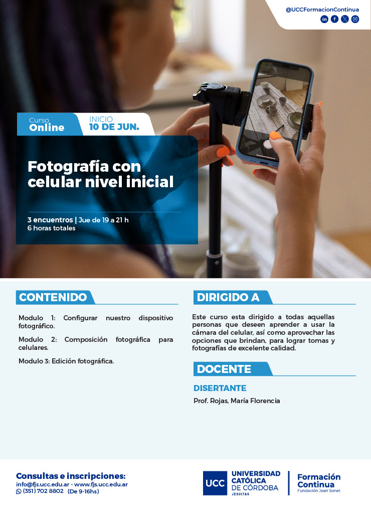 Fotografía con Celular – Nivel Inicial