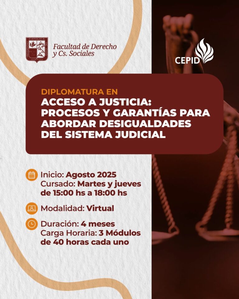 DIPLOMATURA ACCESO A LA JUSTICIA