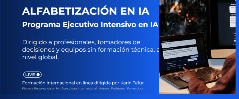 Últimas plazas: beca parcial exclusiva para el Programa Global de Formación en IA