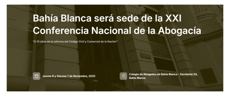 XXI Conferencia Nacional de la Abogacía