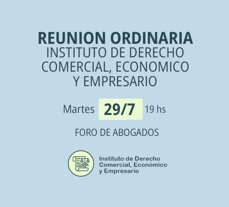INSTITUTO DE DERECHO ECONOMICO Y EMPRESARIO