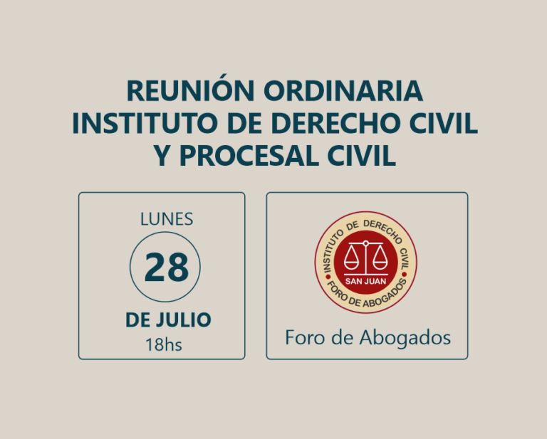 INSTITUTO DE DERECHO CIVIL Y PROCESAL CIVIL
