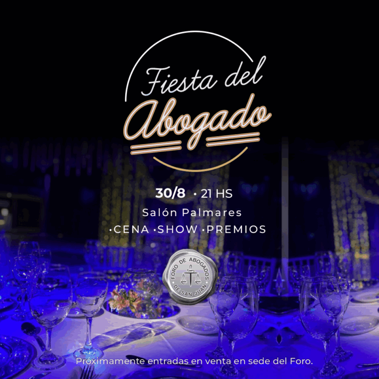FIESTA DEL FORO DE ABOGADOS