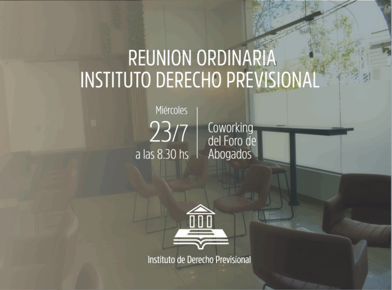 INST. DERECHO PREVISIONAL, INVITA