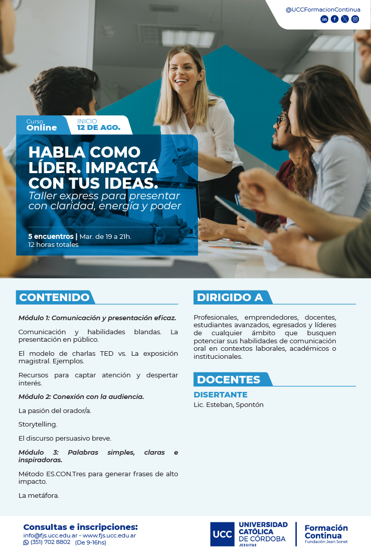 UCC – Cursos y Diplomaturas
