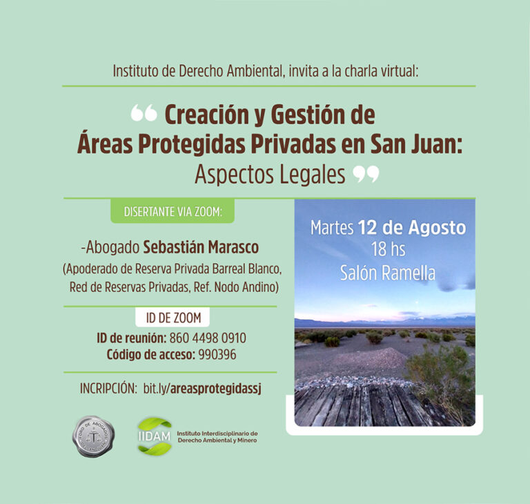 INSTITUTO DE DERECHO AMBIENTAL, INVITA