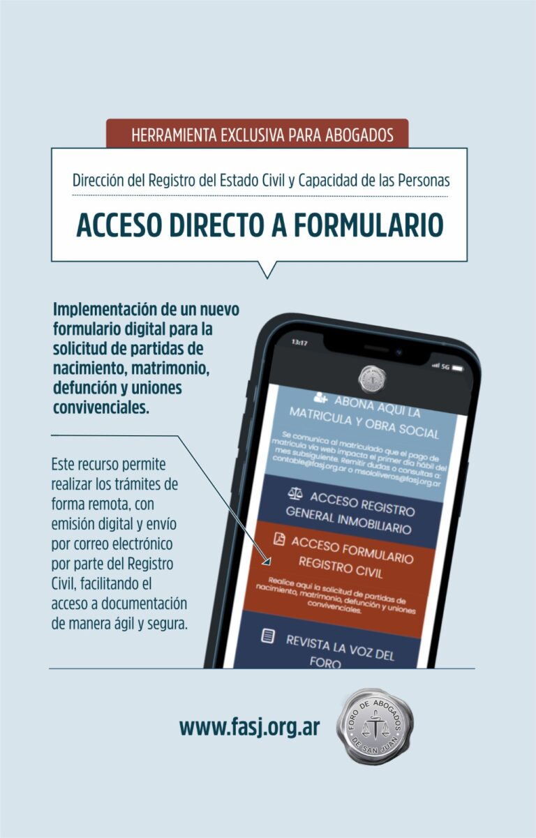 INFORMACIÓN REGISTRO CIVIL