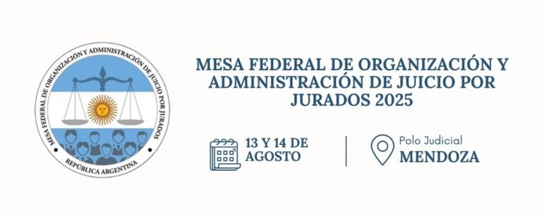 III Mesa Federal de Organización y Administración de Juicio por Jurados