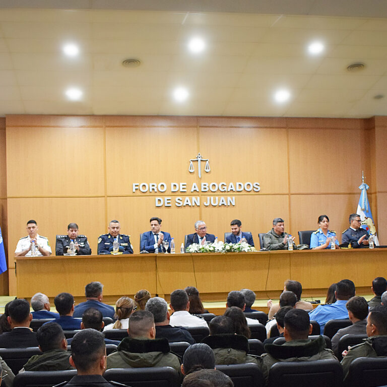 Se dio comienzo al Curso Avanzado en la Lucha contra el Narcotráfico en el Foro de Abogados