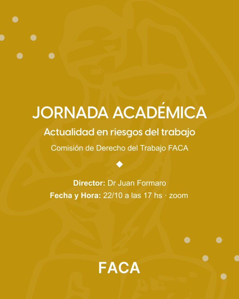 JORNADA DE ACTUALIZACIÓN EN RIESGOS DEL TRABAJO