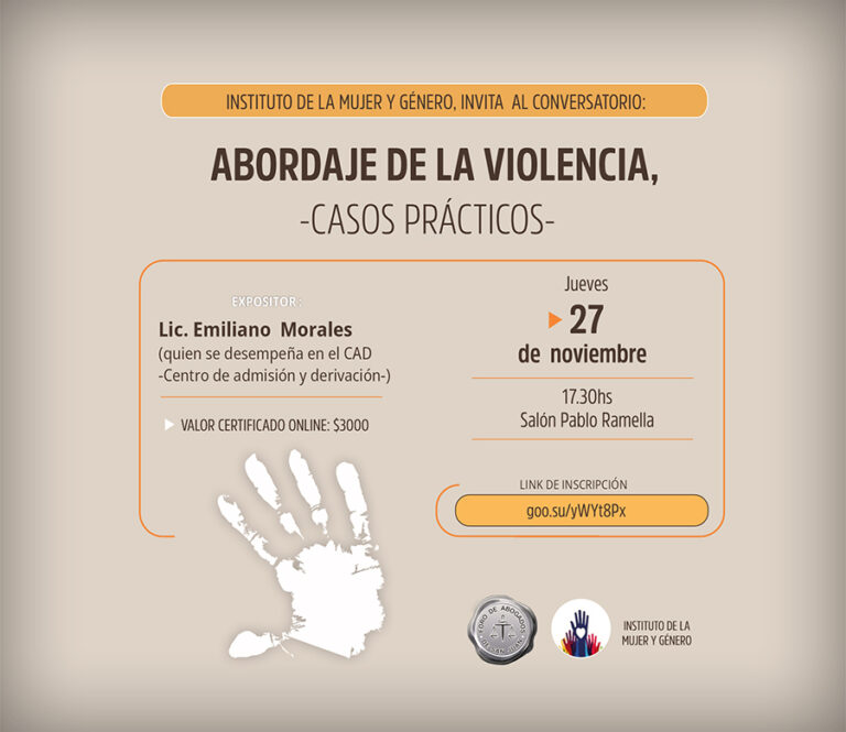 INSTITUTO DE LA MUJER Y GÉNERO , INVITA AL CONVERSATORIO