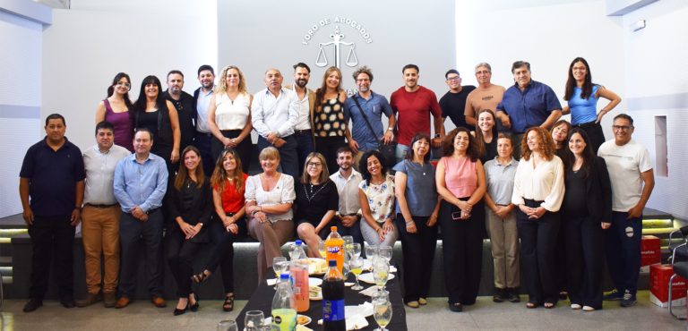 Brindis de fin de año en el Foro de Abogados