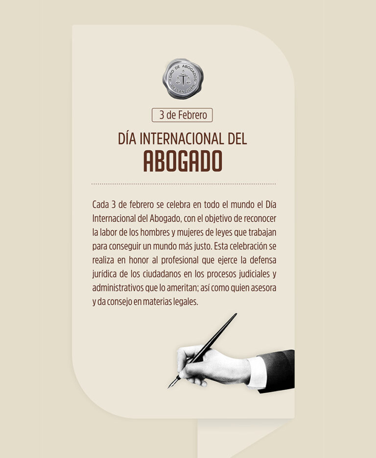 DIA INTERNACIONAL DEL ABOGADO