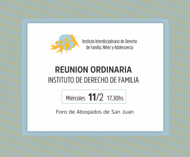 INSTITUTO DE FAMILIA , INVITA:
