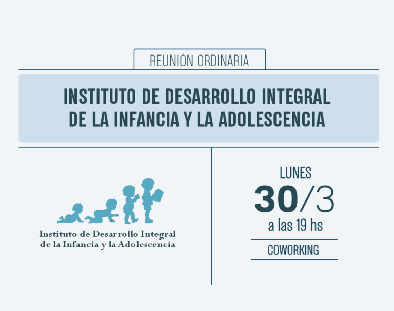 INSTITUTO DE DESARROLLO INTEGRAL  DE LA INFANCIA Y LA ADOLESCENCIA