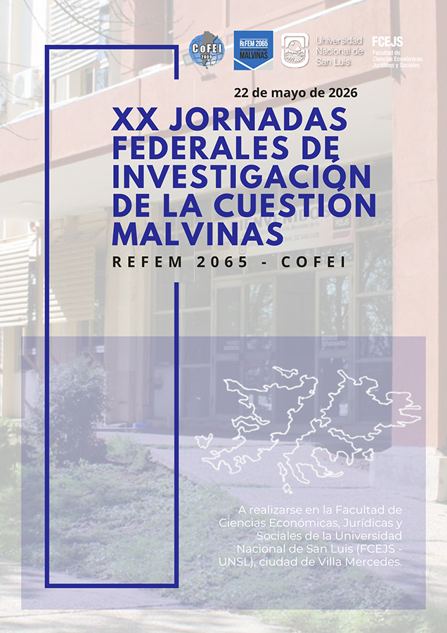 PARTICIPACIÓN EN JORNADAS DE LA RED FEDERAL DE ESTUDIOS SOBRE MALVINAS