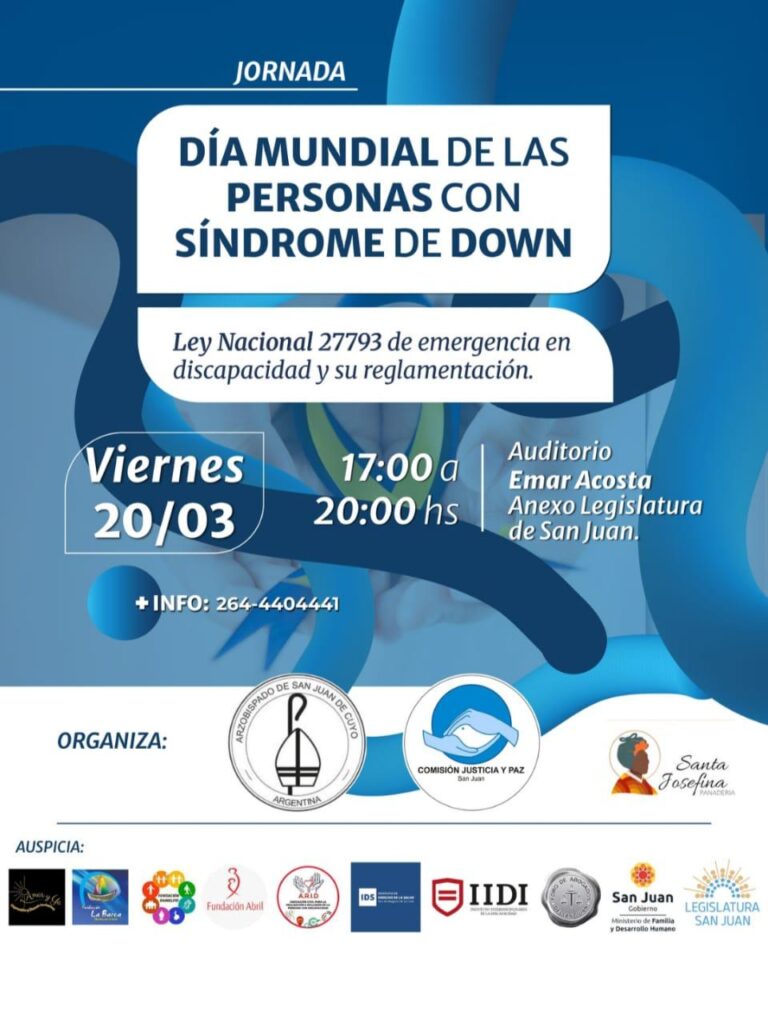 💙 Jornada por el Día Mundial de las Personas con Síndrome de Down