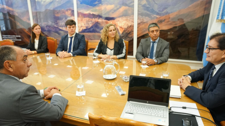 EL PRESIDENTE DE LA CORTE DE JUSTICIA RECIBIÓ A LAS AUTORIDADES DEL DIRECTORIO FORO DE ABOGADOS