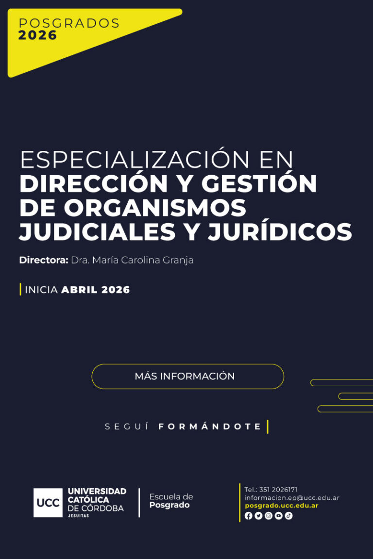 Seguí creciendo en tu carrera. Carreras de posgrado.