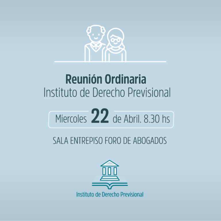 INSTITUTO DE DERECHO PREVISIONAL, INVITA: