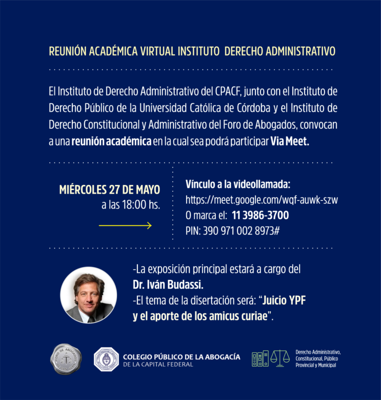 REUNIÓN ACADEMICA