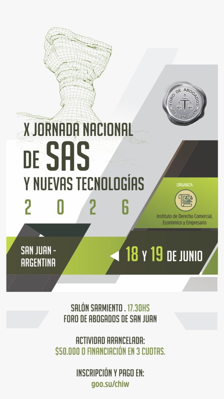 X JORNADA NACIONAL SAS DE Y NUEVAS TECNOLOGÍAS