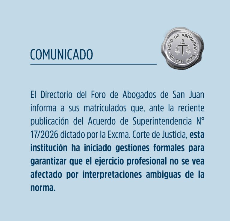 COMUNICADO