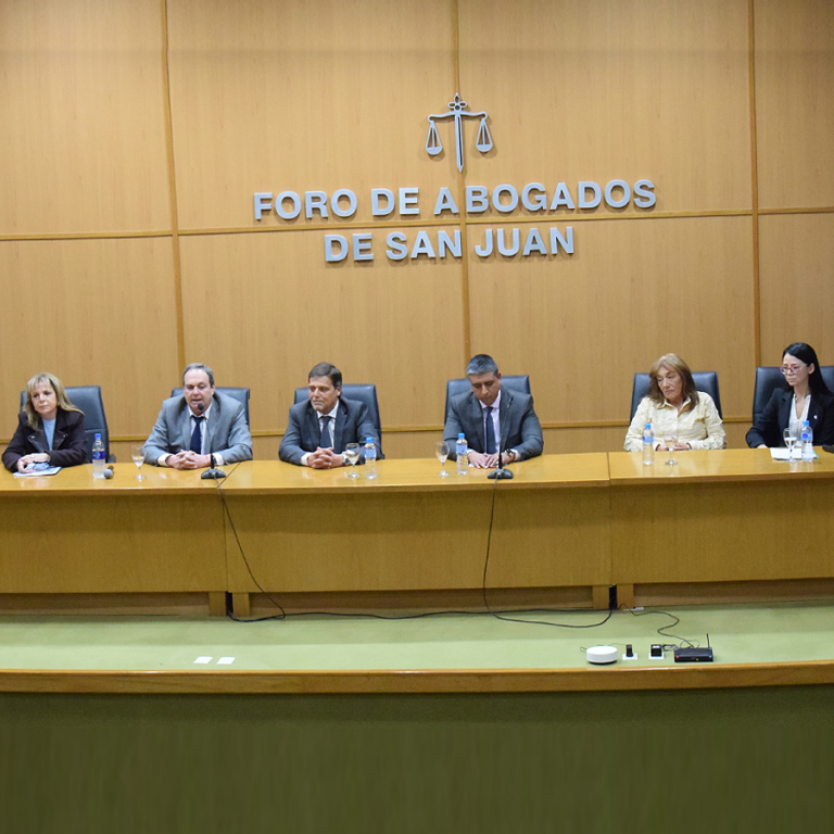 El Foro de Abogados de San Juan fue sede del inicio de la capacitación “Desaprender la violencia para prevenir el delito y evitar víctimas”