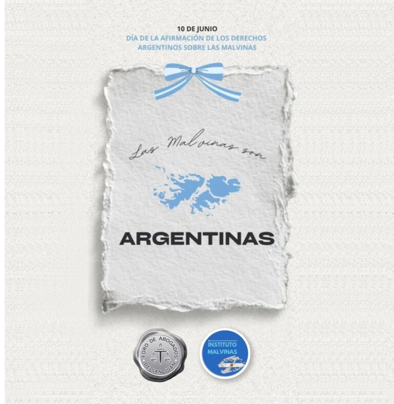 10 de junio: Día de la Afirmación de los Derechos Argentinos sobre las Islas Malvinas