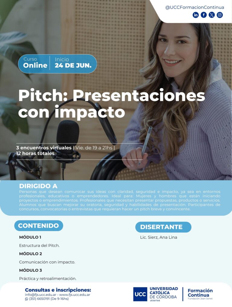 PITCH: Presentaciones con impacto – UCC