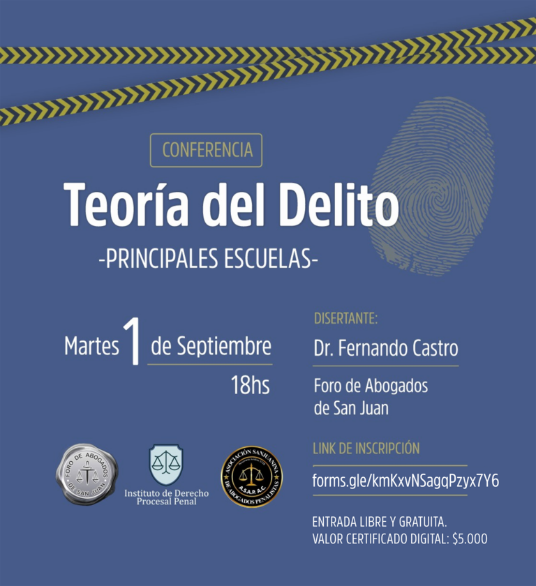 1/9/2026: TEORIA DEL DELITO