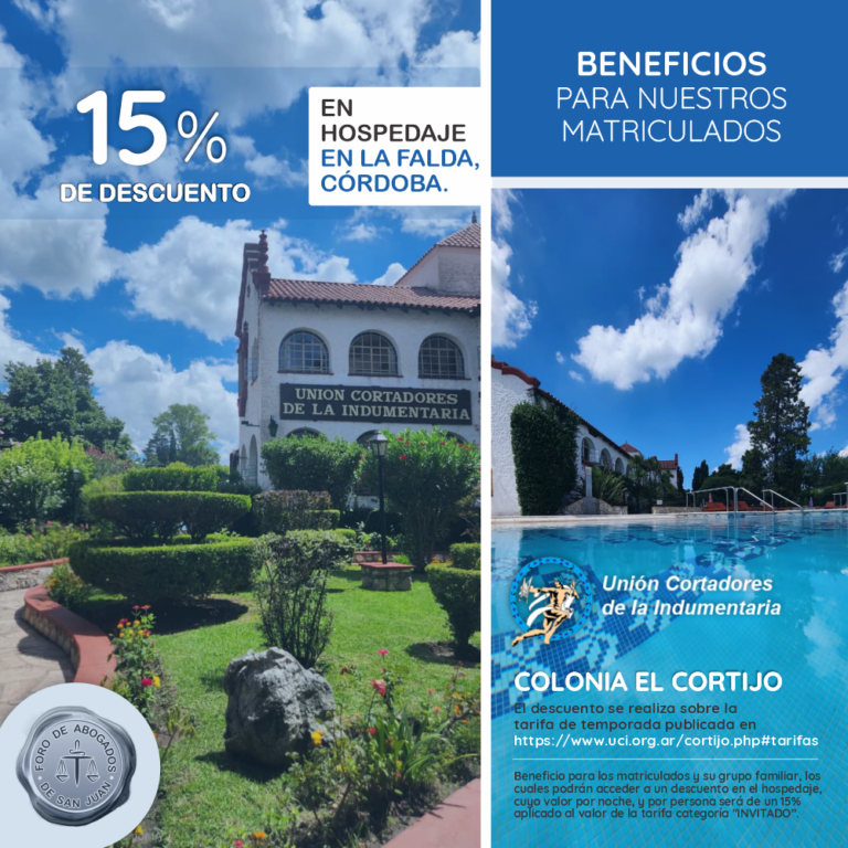 15% DE DESCUENTO EN HOSPEDAJE EN LA FALDA, CÓRDOBA.