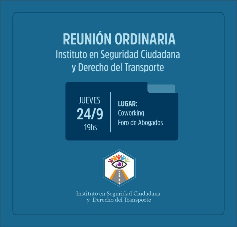 PRÓXIMA REUNION ORDINARIA